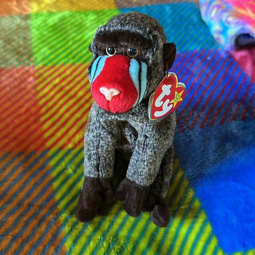 Ty Cheeks the Monkey Beanie Baby
